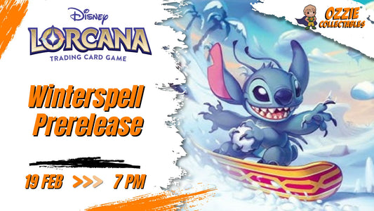 Disney Lorcana - Winterspell Prerelease Event Thursday 19th February 7pm