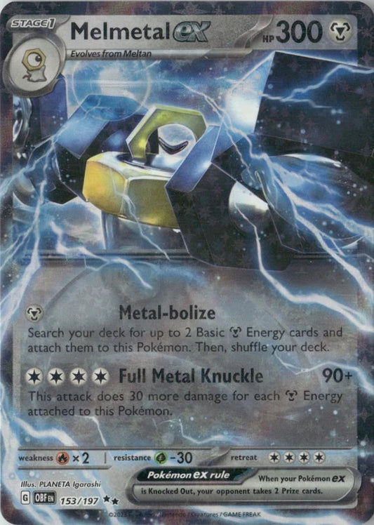 Melmetal ex - SV03: Obsidian Flames
