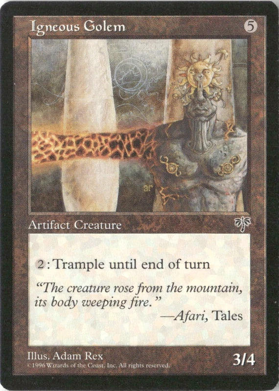 Igneous Golem - Mirage