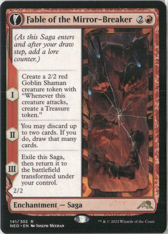 Scan Image | Fable of the Mirror-Breaker - Kamigawa: Neon Dynasty | [74ED3856]