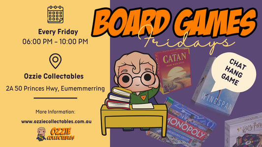 Board Game Free-Play Fridays 6pm