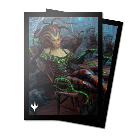 ULTRA PRO Magic: The Gathering - Outlaws of Thunder Junction 100ct Deck Protector Sleeves Key Art 2