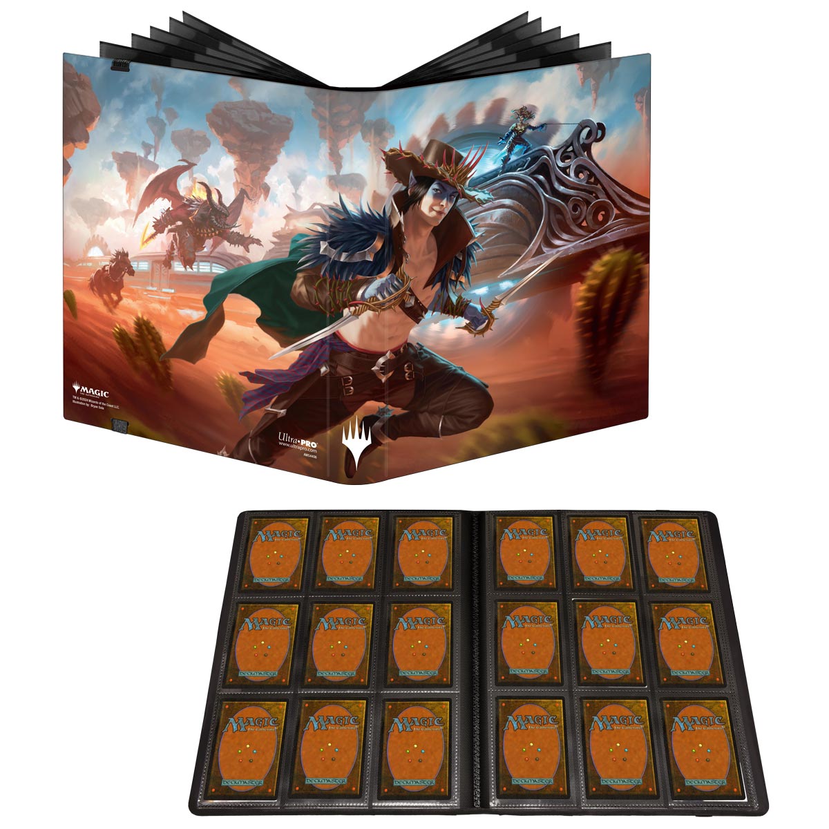 Ultra Pro: Outlaws of Thunder Junction 9-Pocket PRO-Binder for Magic: The Gathering