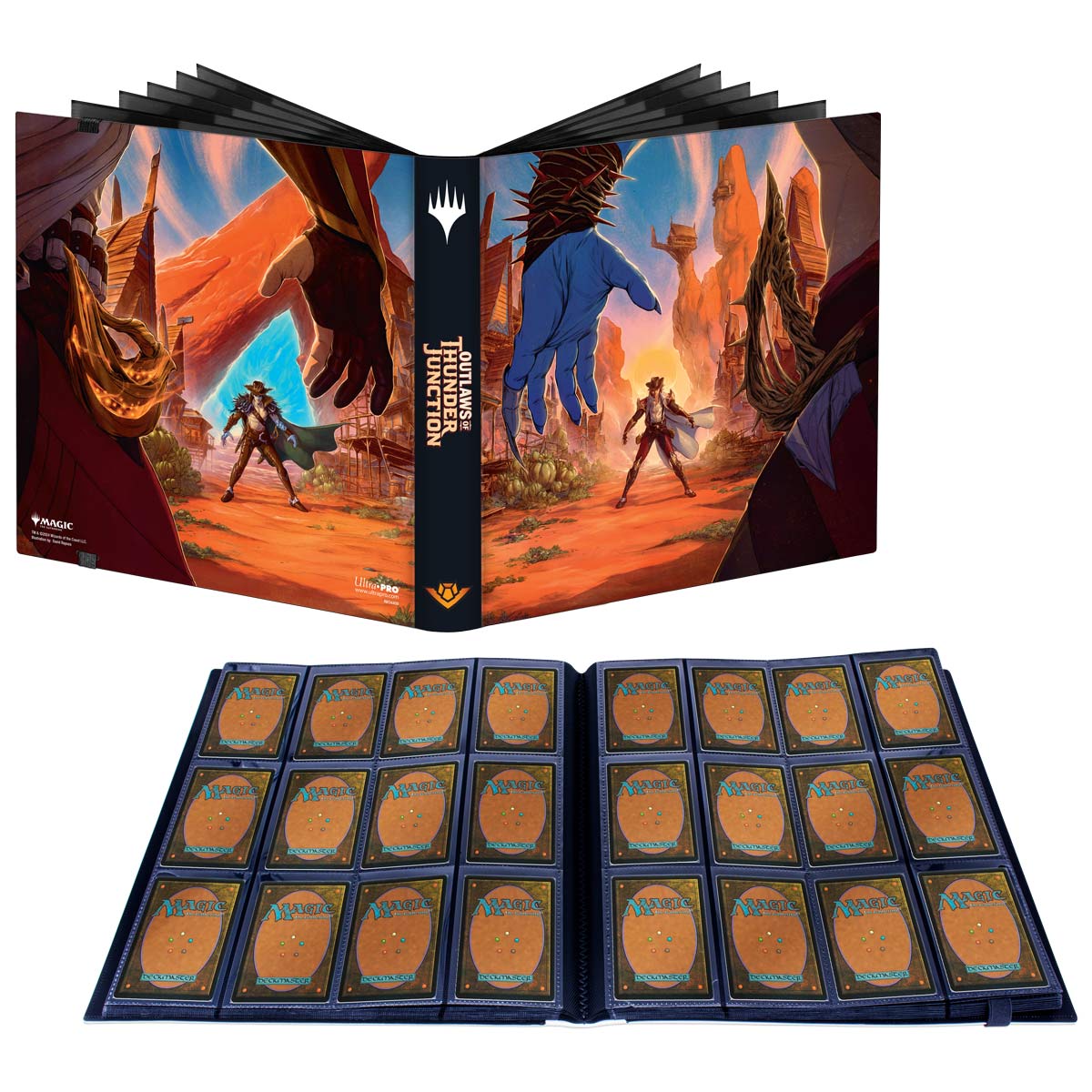 Ultra Pro: Outlaws of Thunder Junction 12-Pocket PRO-Binder for Magic: The Gathering