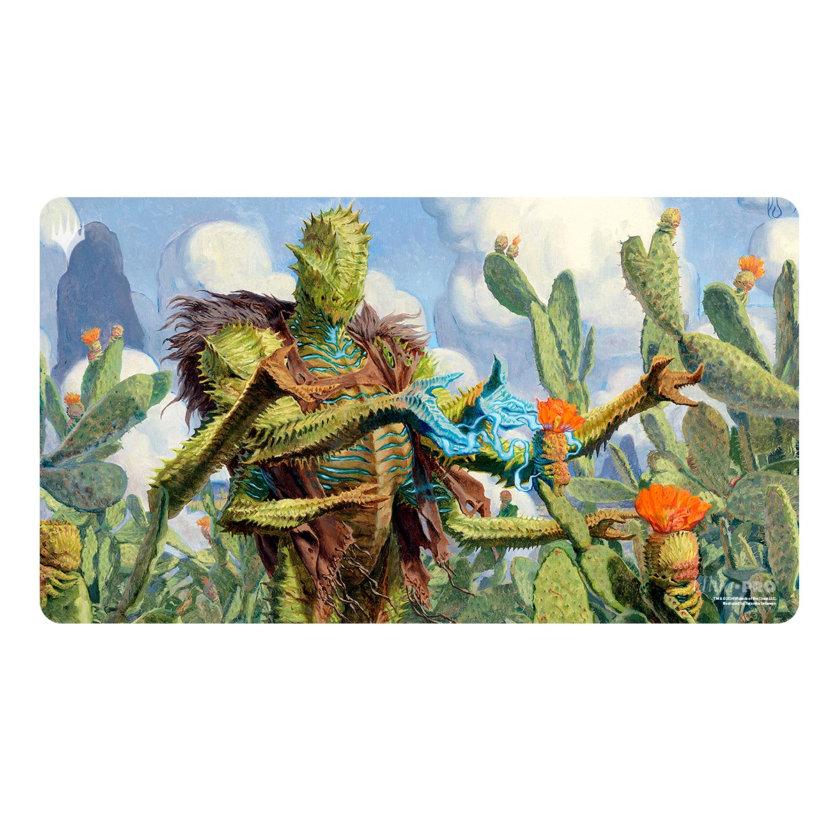 Ultra Pro: Outlaws of Thunder Junction Playmat Green for Magic: The Gathering