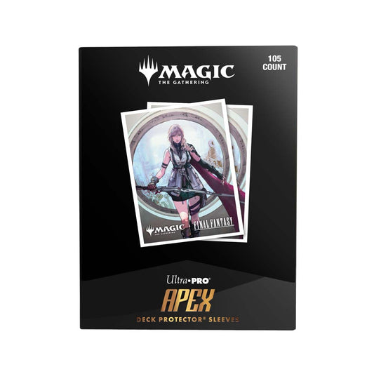 MTG-FINAL FANTASY- Q4 105ct APEX Deck Protector sleeves Premium W