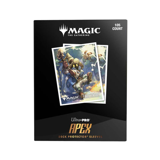 MTG-FINAL FANTASY - Q4 105ct APEX Deck Protector sleeves Premium Y