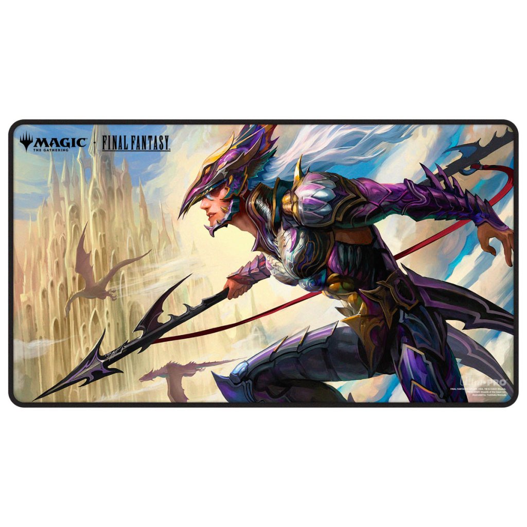 ULTRA PRO Magic: The Gathering - Final Fantasy Black Stitched Playmat Premium X