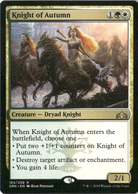 Knight of Autumn - Guilds of Ravnica