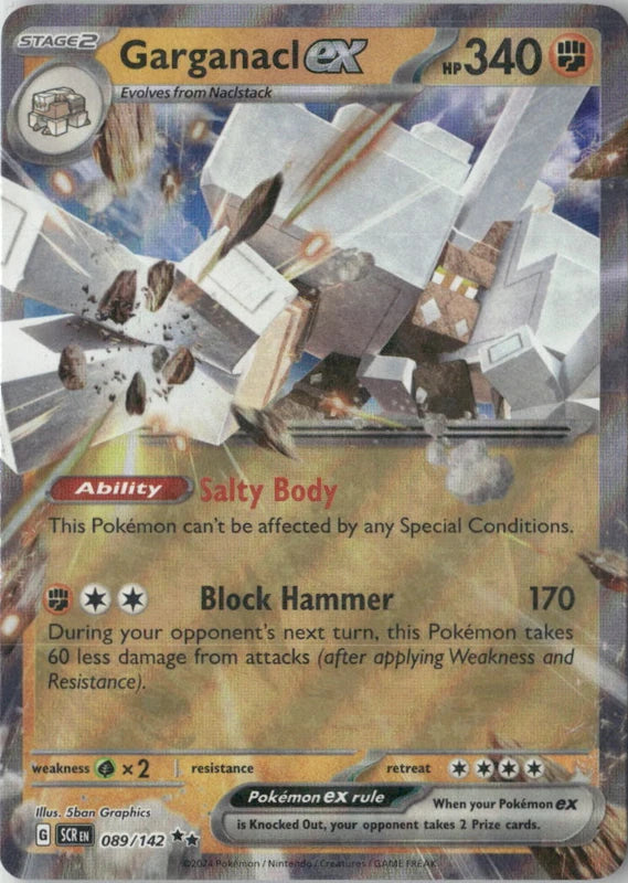 Garganacl ex - SV07: Stellar Crown