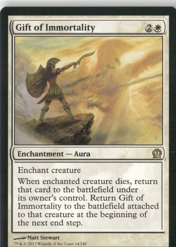 Scan Image | Gift of Immortality - Theros | [E59E3292]