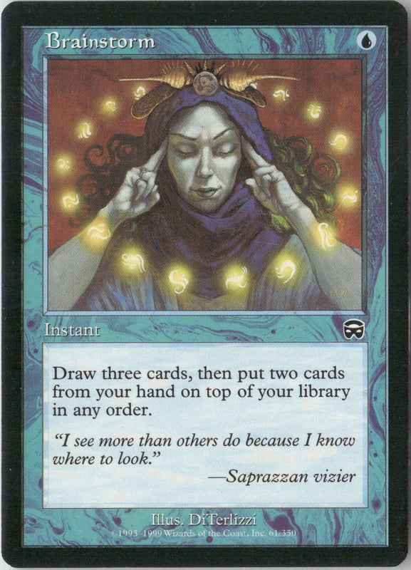 Scan Image | Brainstorm - Mercadian Masques | [EAE8DC89]