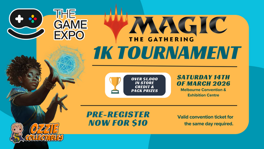 1k Magic: the Gathering Event at TGX 2026 Saturday 14th March 11am