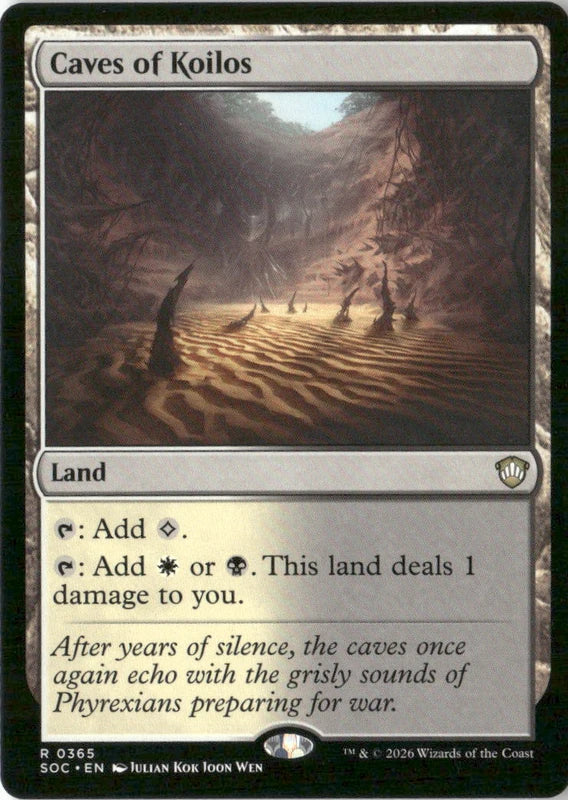 Caves of Koilos - Commander: Secrets of Strixhaven