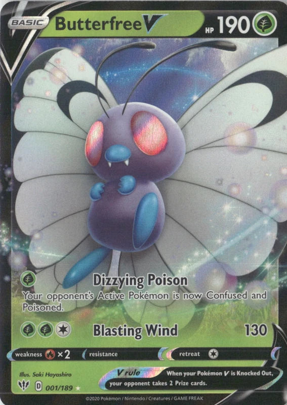 Butterfree V - SWSH03: Darkness Ablaze