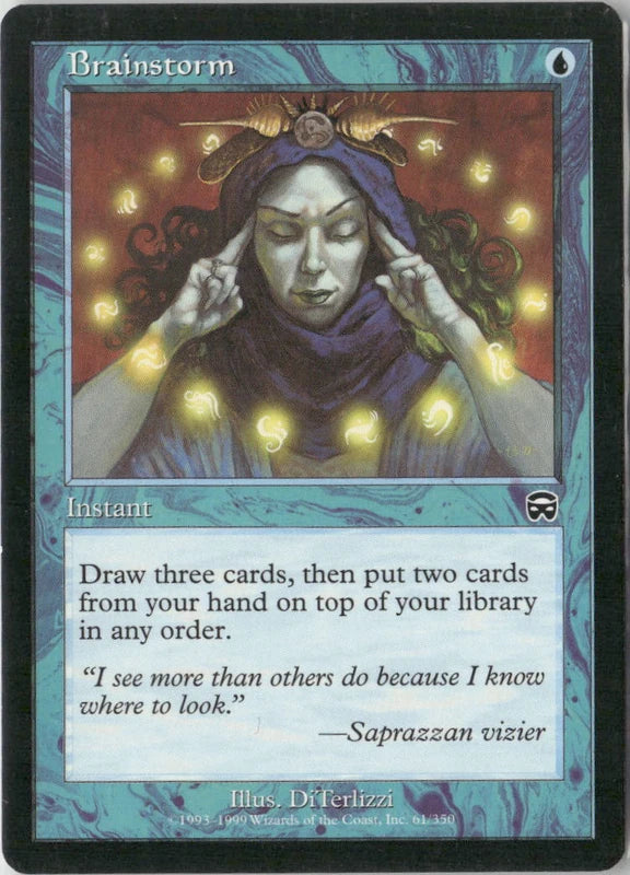 Scan Image | Brainstorm - Mercadian Masques | [B2F71593]