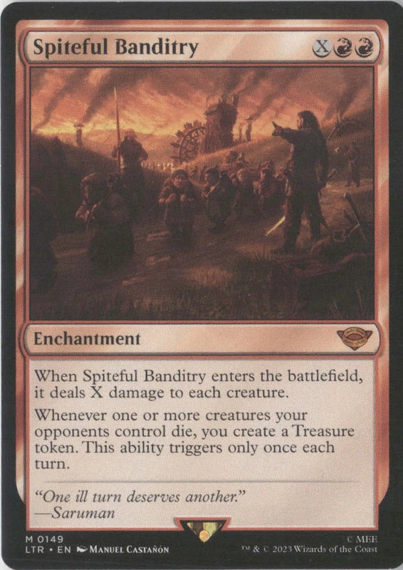 Scan Image | Spiteful Banditry - Universes Beyond: The Lord of the Rings: Tales of Middle-earth | [D4099B79]