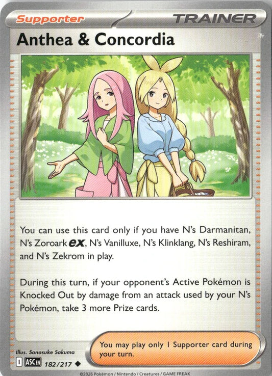 Anthea & Concordia - 182/217 - ME: Ascended Heroes
