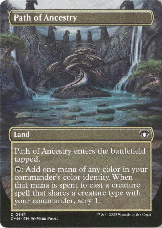 Path of Ancestry (Borderless) - Commander Masters