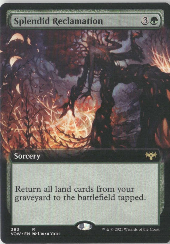 Scan Image | Splendid Reclamation (Extended Art) - Innistrad: Crimson Vow | [19B56AF6]