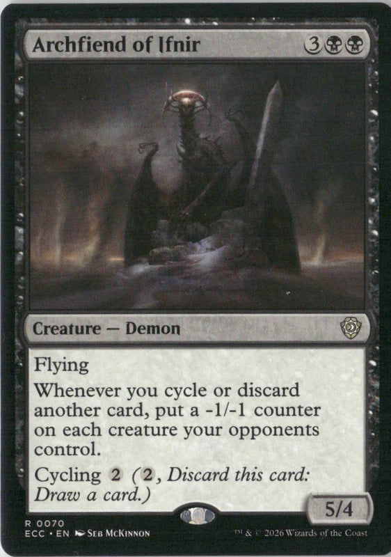 Scan Image | Archfiend of Ifnir - Amonkhet | [032557C1]