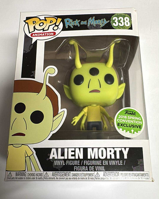Rick And Morty - Alien Morty 2018 ECCC Exclusive Pop! Vinyl  #338