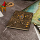 3D Faux-Leather Notebook / Journal - Gold Phoenix