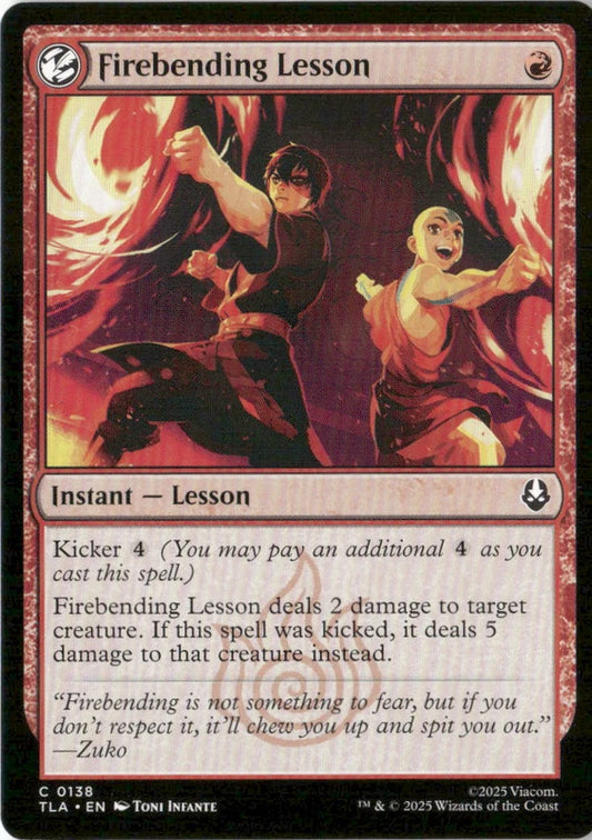 Firebending Lesson - Avatar: The Last Airbender