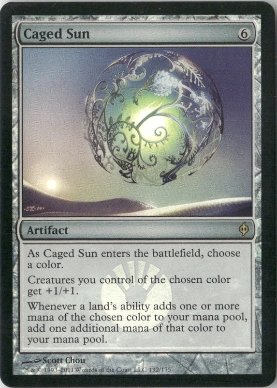 Scan Image | Caged Sun - New Phyrexia | [A2BCEFCC]
