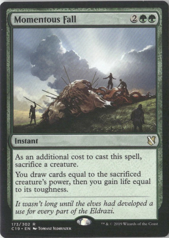 Scan Image | Momentous Fall - Commander 2019 | [D8D89D6A]