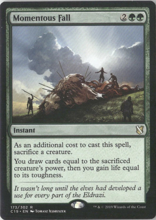 Scan Image | Momentous Fall - Commander 2019 | [D8D89D6A]