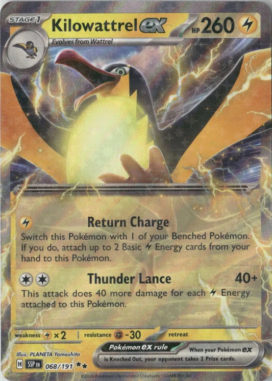 Kilowattrel ex - SV08: Surging Sparks