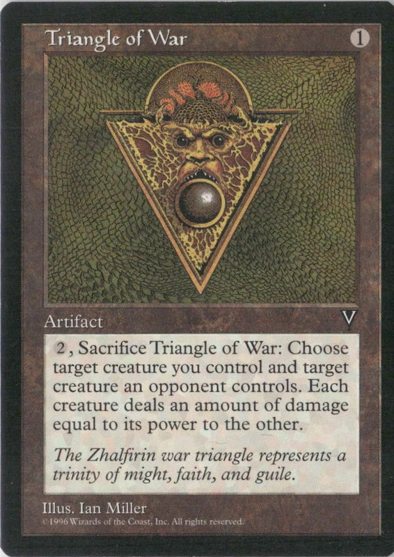 Scan Image | Triangle of War - Visions | [8ABF6A21]