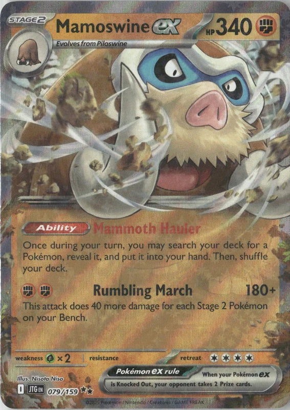 Mamoswine ex - 079/159 - SV09: Journey Together
