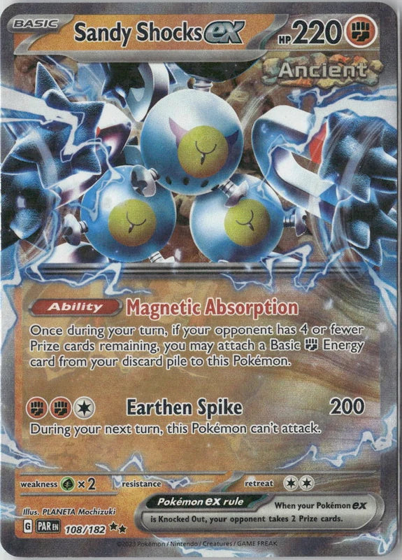Sandy Shocks ex - 108/182 - SV04: Paradox Rift
