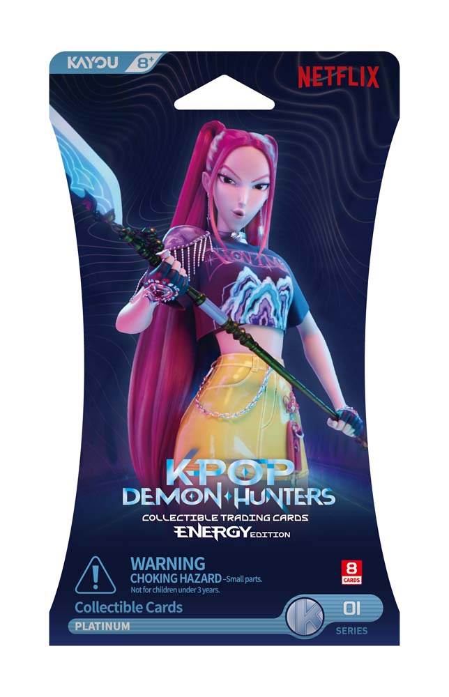 Kayou K-POP Demon Hunters Collectible Trading Card Blister - Energy Edition
