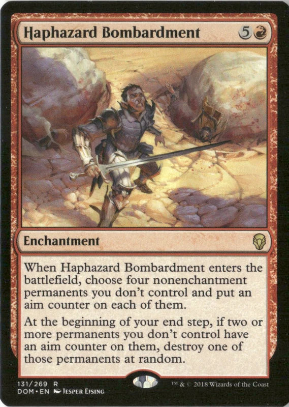Haphazard Bombardment - Dominaria