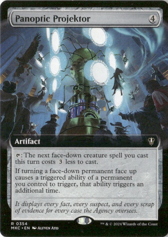 Panoptic Projektor (Extended Art) - Commander: Murders at Karlov Manor