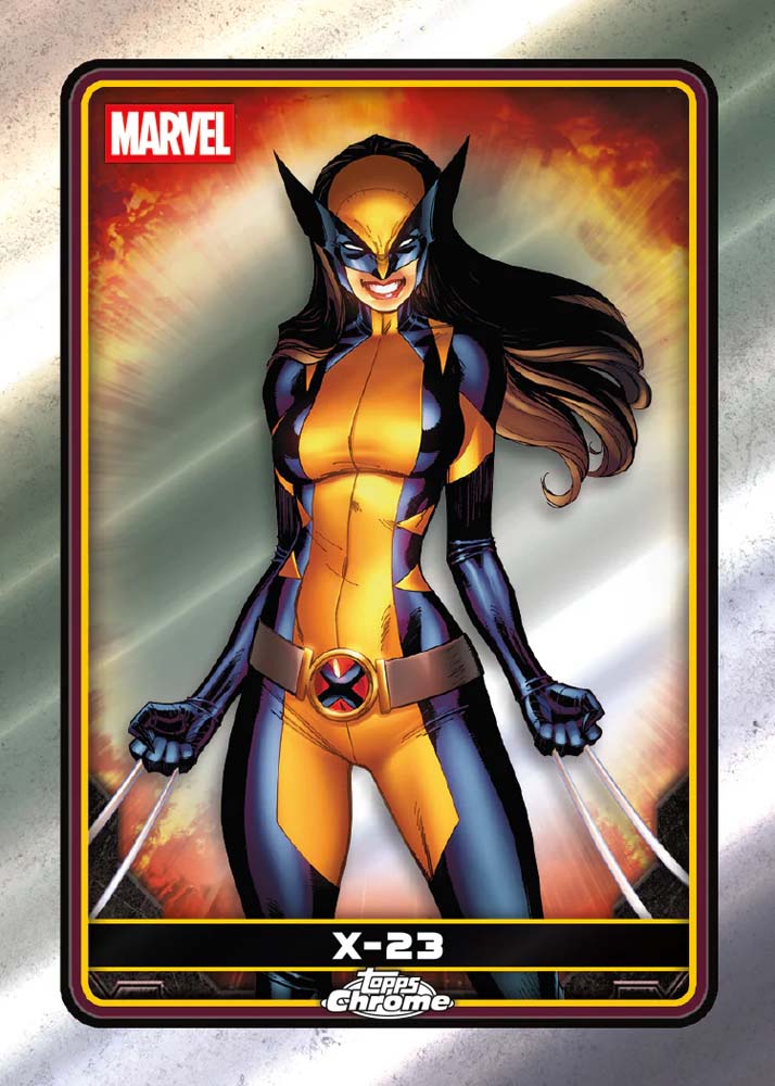 Topps Marvel Deadpool Chrome 2025 Value Box