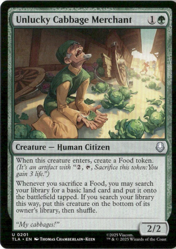 Unlucky Cabbage Merchant - Avatar: The Last Airbender