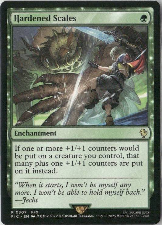 Scan Image | Hardened Scales (Surge Foil) - Commander: FINAL FANTASY | [702AF400]
