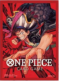 One Piece Card Game Official Sleeves Set 2 - Monkey.D.Luffy (Film Red)
