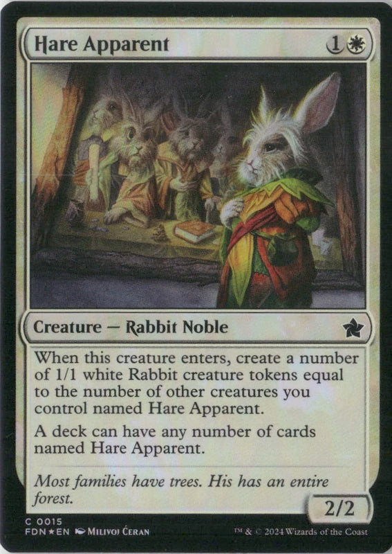 Scan Image | Hare Apparent - Foundations | [6033B984]