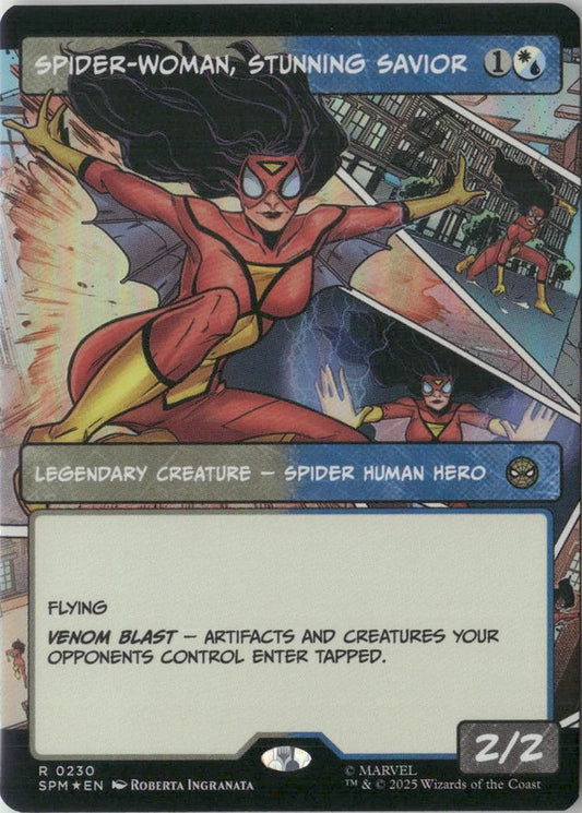 Scan Image | Spider-Woman, Stunning Savior (Borderless) - Marvel's Spider-Man | [83C14E56]