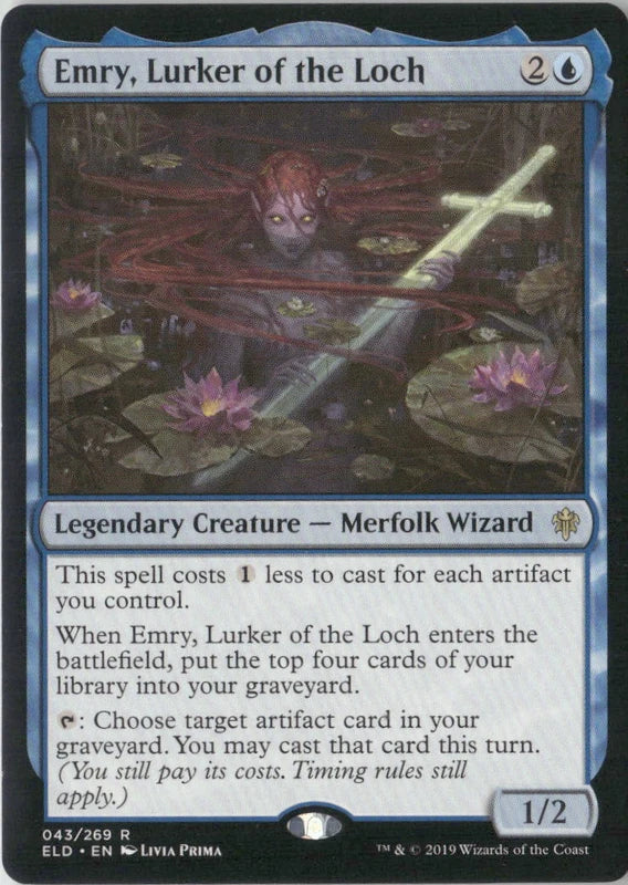Scan Image | Emry, Lurker of the Loch - Throne of Eldraine | [CE5D96AB]