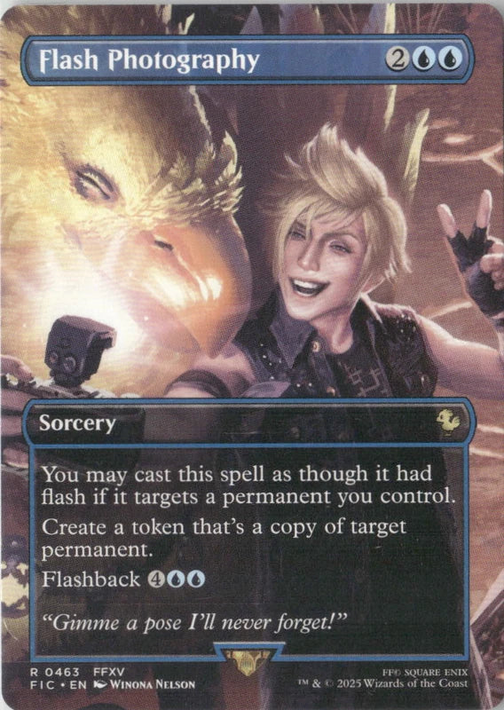 Scan Image | Flash Photography (Borderless) - Commander: FINAL FANTASY | [7410B8D9]