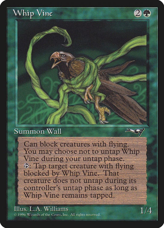 Whip Vine (Ensnared Bird)