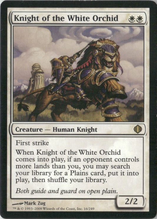 Scan Image | Knight of the White Orchid - Shards of Alara | [31406D85]