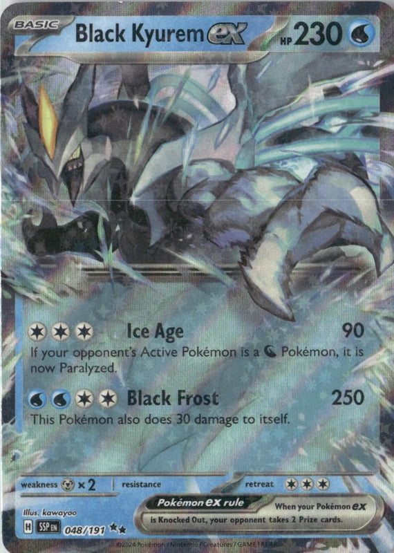 Black Kyurem ex - 048/191 - SV08: Surging Sparks