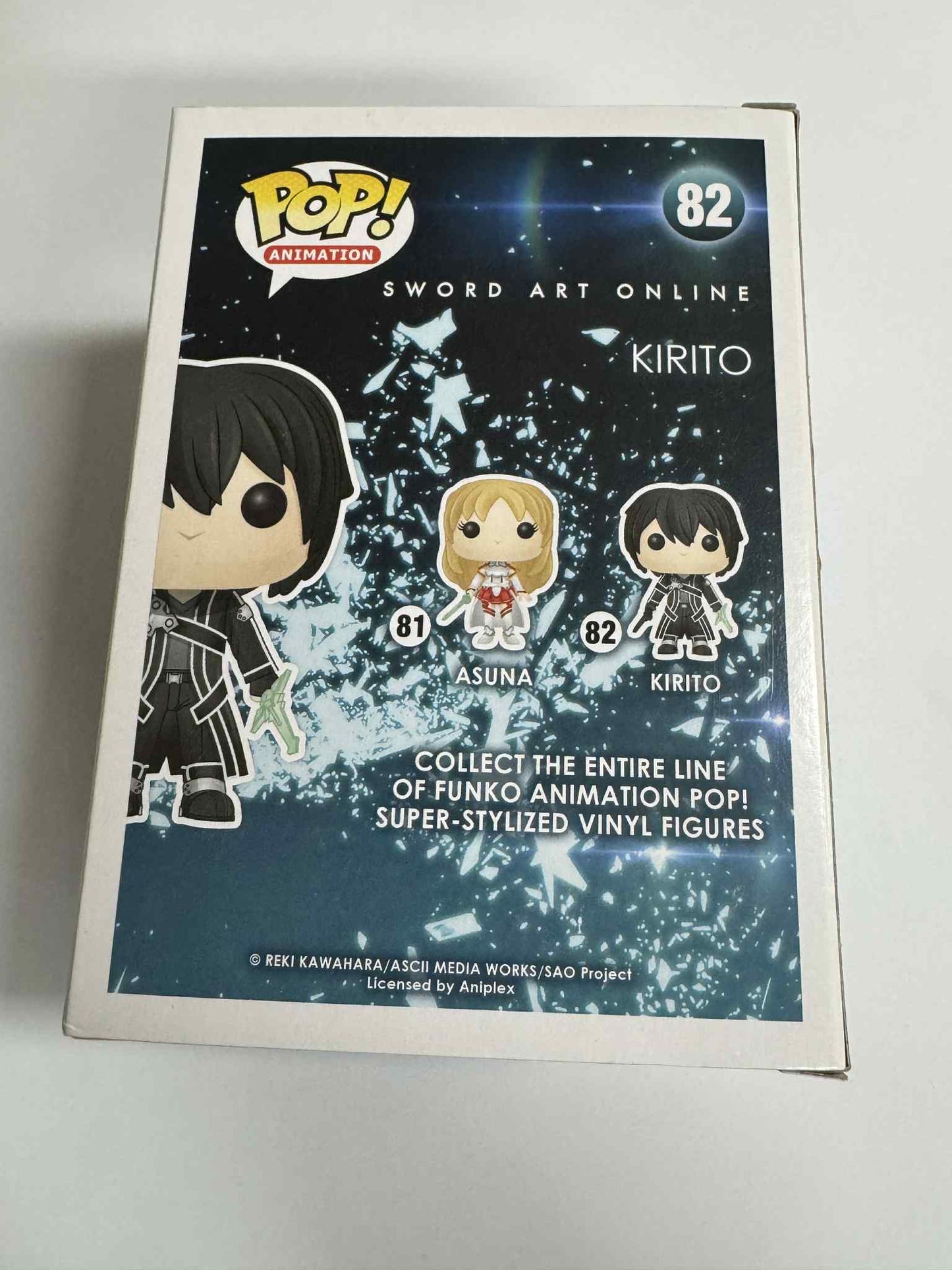 Sword Art Online - Kirito with Clear Blue Swords Pop! Vinyl #82